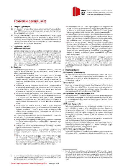 Condizioni Generali (CG)